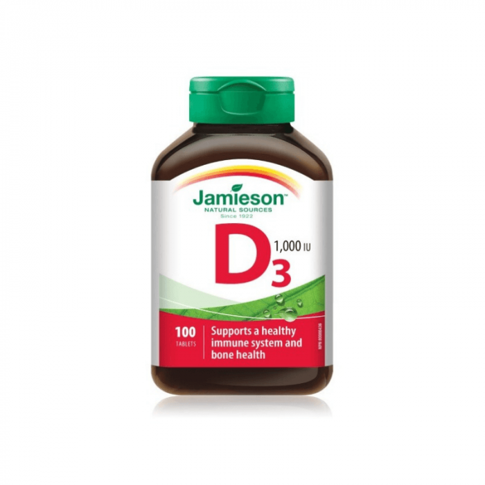 Vitamin D3 1000 IU - Jamieson

