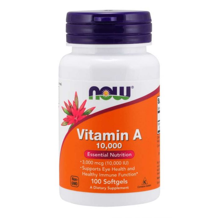 Vitamin A 10,000 IU - NOW Foods