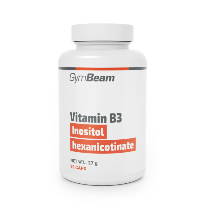 Flush-Free Niacin (Vitamin B3) - GymBeam 90 caps