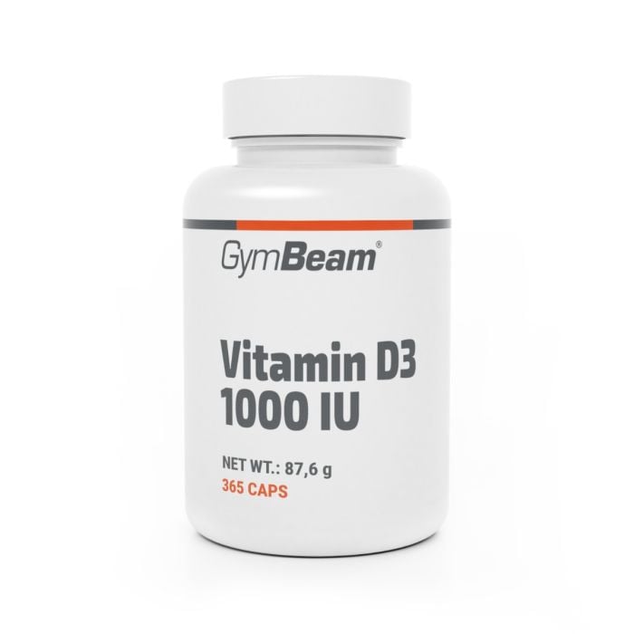 Vitamin D3 1000 IU - GymBeam 365 caps - 00