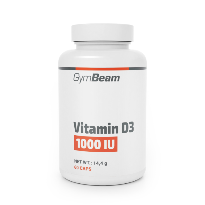 Vitamin D3 1000 IU - GymBeam 120 caps