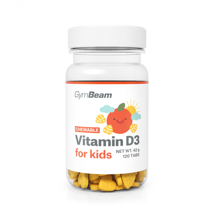 Chewable Vitamin D3 for kids - GymBeam