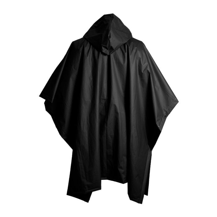 Water Resistant Poncho Black - GymBeam single_variant