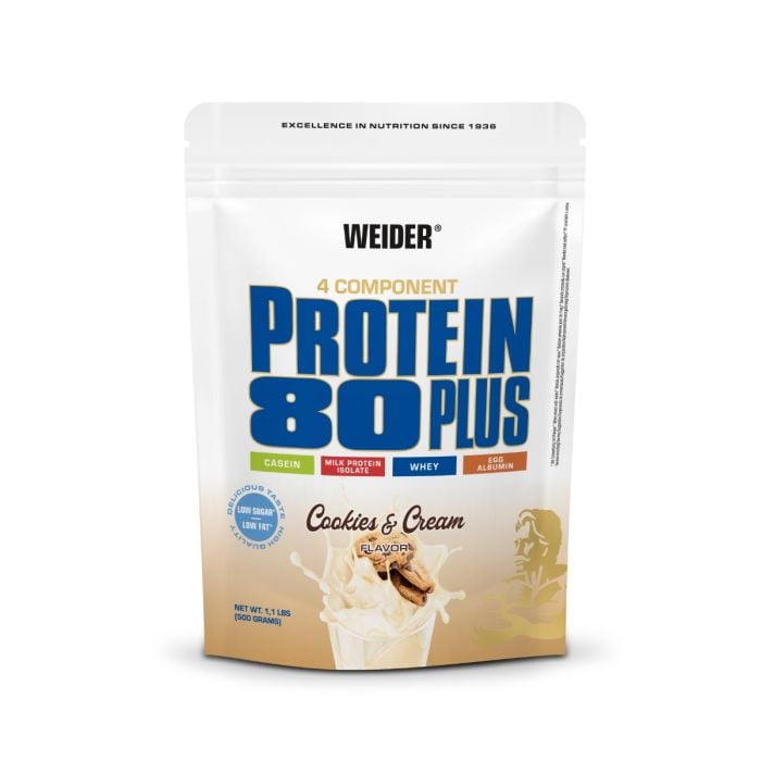 80 Plus Protein - Weider 500 g - cookies & cream