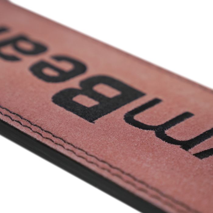 LEVER Weightlifting Belt Pink - GymBeam S