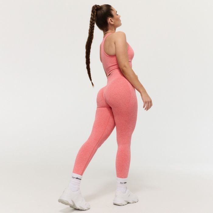 Women‘s FLO Leggings Coral - GymBeam S