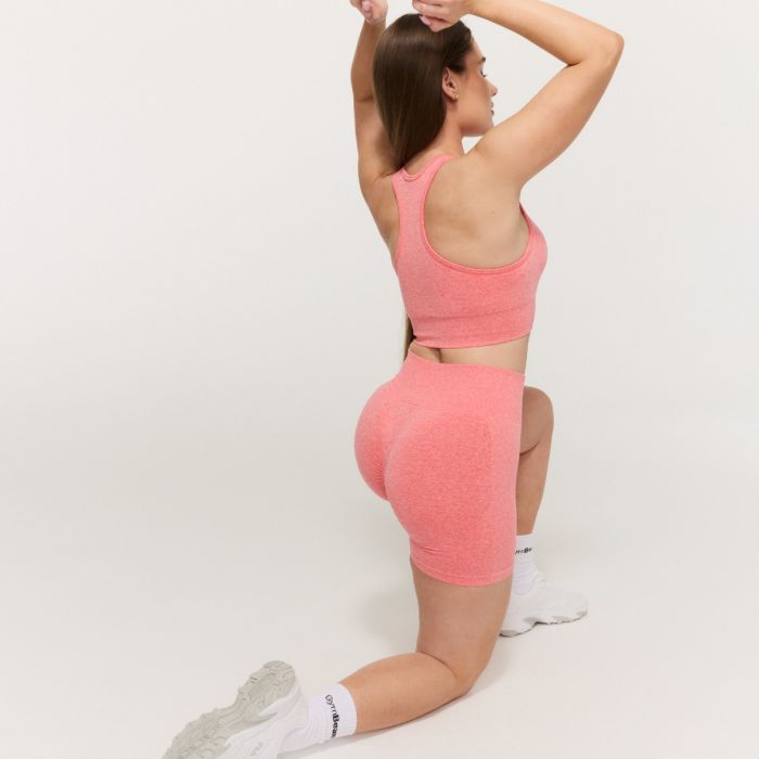 Women‘s FLO Shorts Coral - GymBeam XL