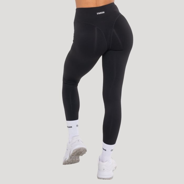 Women‘s Flow Leggings Black - GymBeam XS