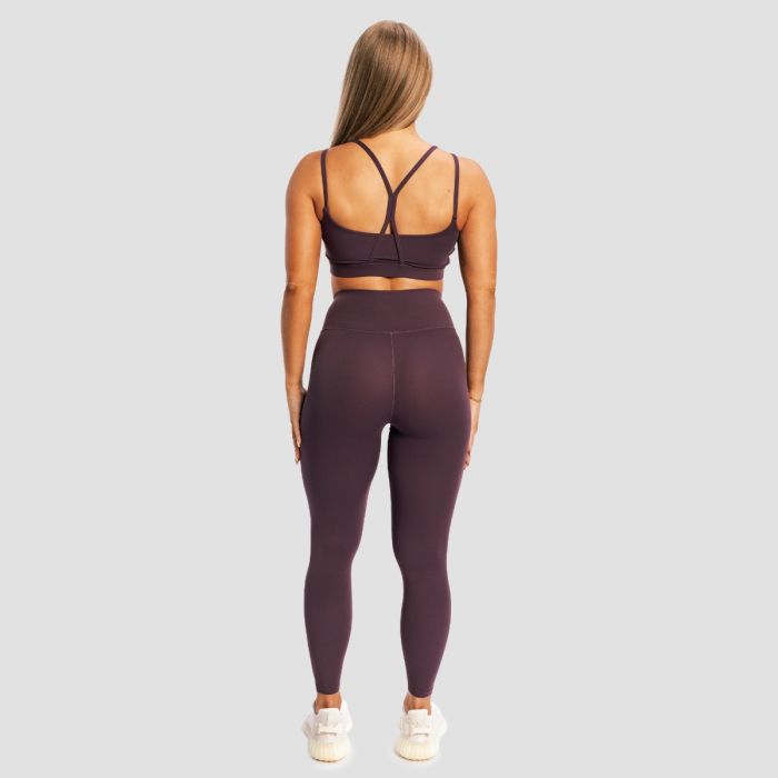 Women‘s BEAT Leggings Berrywood - GymBeam M