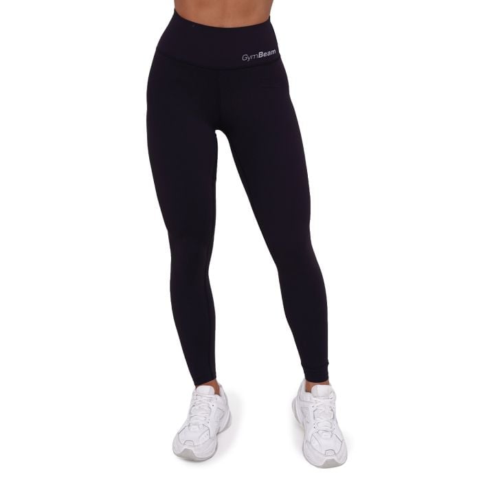 Women‘s BEAT Leggings Black - GymBeam XXL