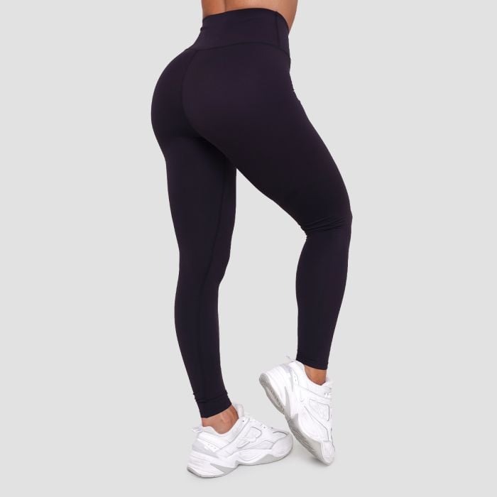 Women‘s BEAT Leggings Black - GymBeam XXL