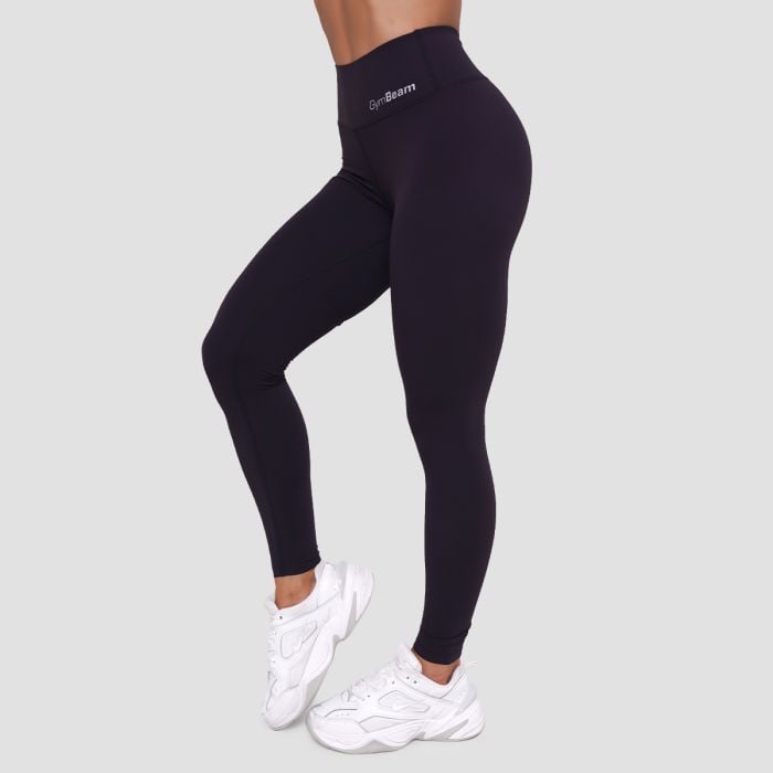Women‘s BEAT Leggings Black - GymBeam XXL