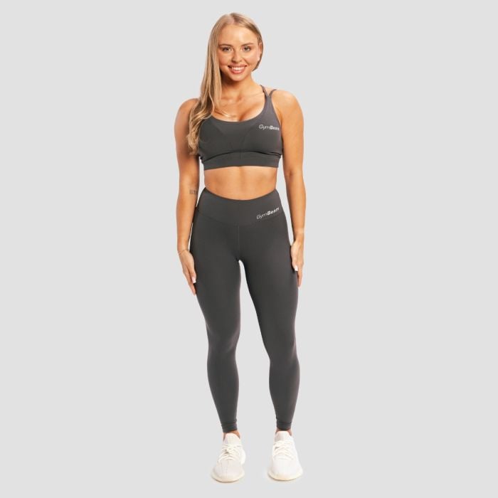 Women‘s BEAT Leggings Charcoal - GymBeam M