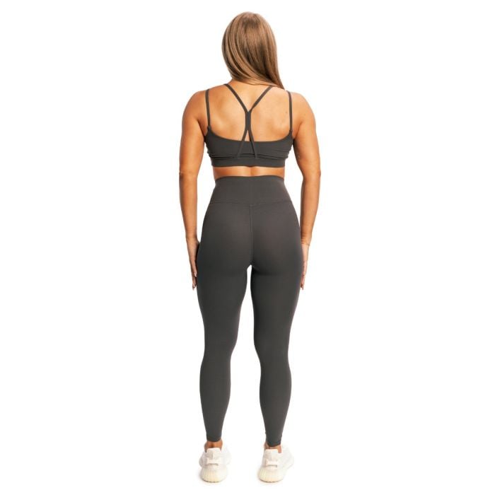 Women‘s BEAT Leggings Charcoal - GymBeam M