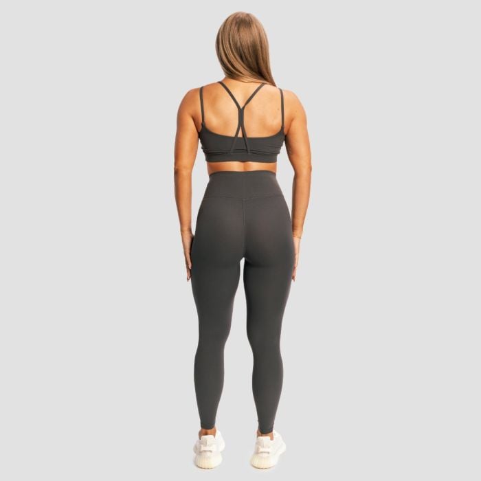 Women‘s BEAT Leggings Charcoal - GymBeam M