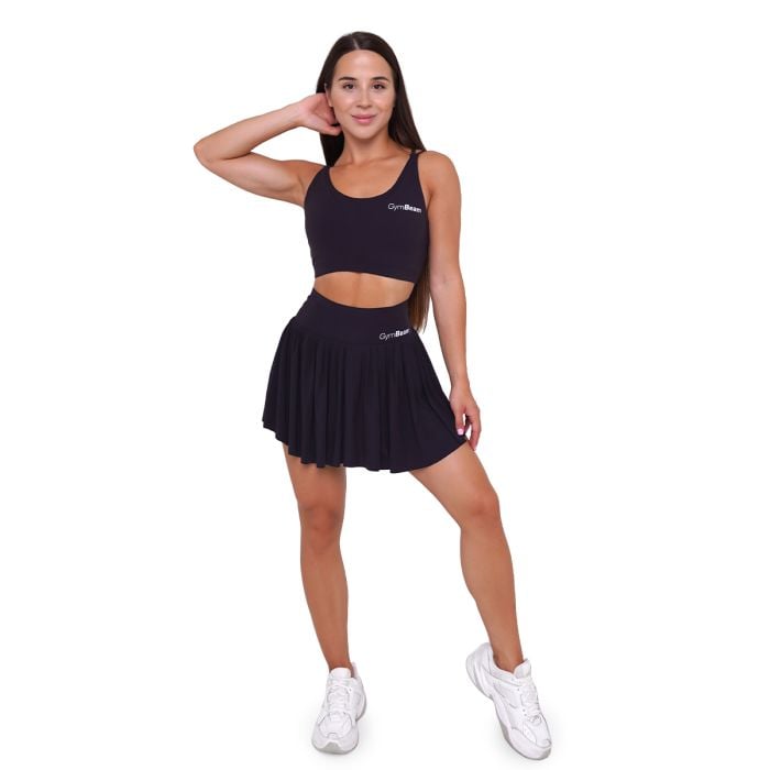 Women‘s BEAT Skort Black - GymBeam L