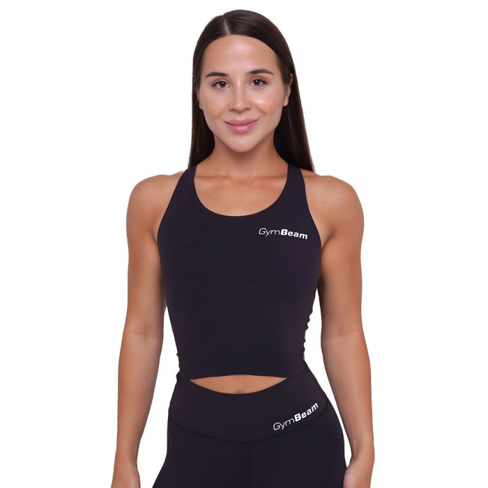 Women‘s BEAT Sports Top Black - GymBeam XXL