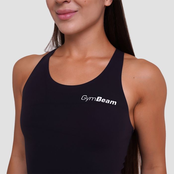 Women‘s BEAT Sports Top Black - GymBeam XXL