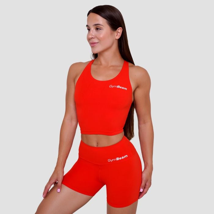 Women‘s BEAT Sports Top Tangerine - GymBeam XXL