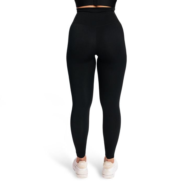 Women‘s Combat Leggings Black - GymBeam XS