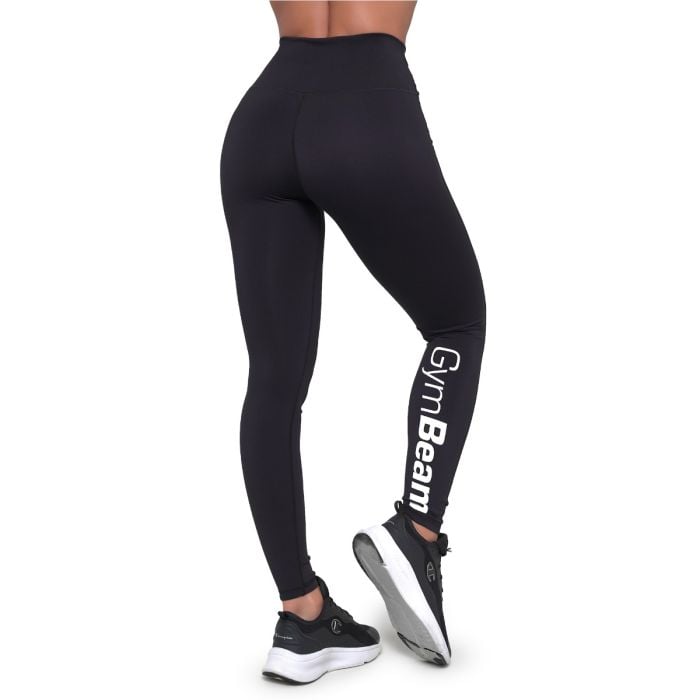 Women‘s Essence Leggings Black - GymBeam XL
