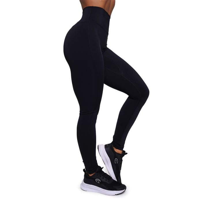 Women‘s FIT Leggings Black - GymBeam M