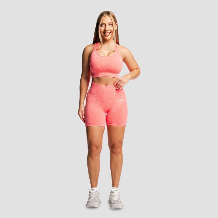 Women‘s FLO Shorts Coral - GymBeam XL