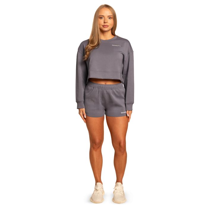 Women‘s Grace Sweatshirt Granite - BeastPink XL