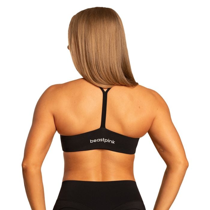 Grace Sports Bra Black - BeastPink L