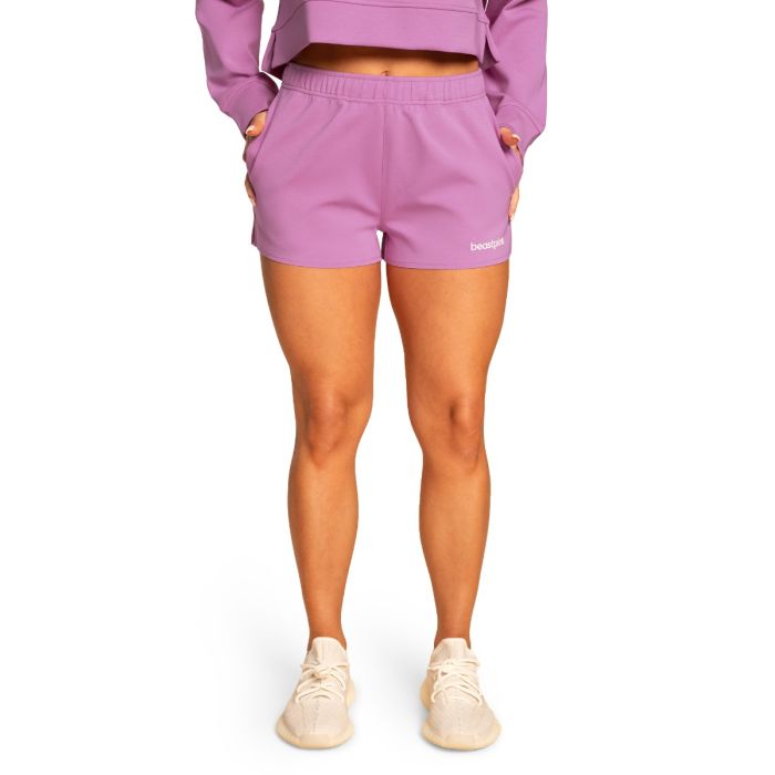 Women‘s Grace Sweatshorts Purple - BeastPink XL