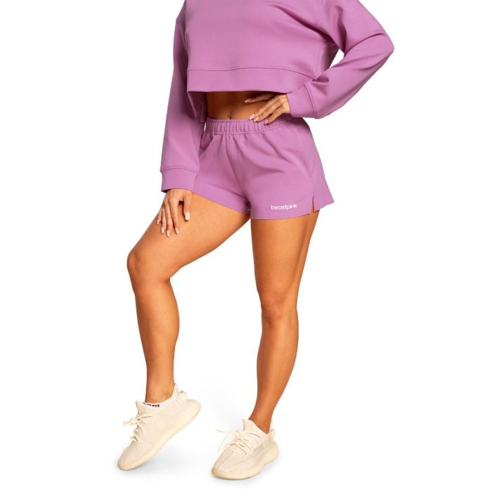 Women‘s Grace Sweatshorts Purple - BeastPink XL