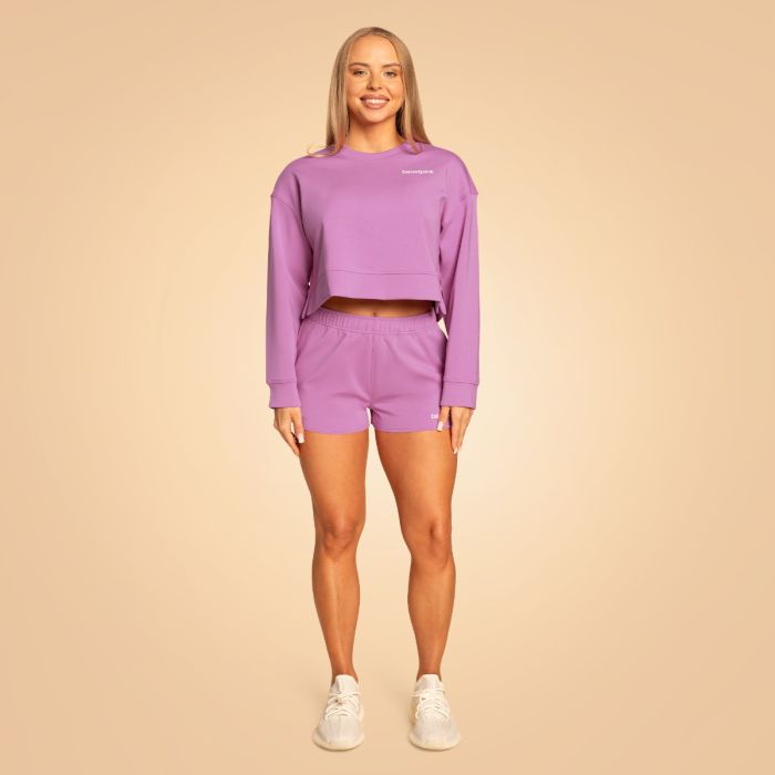 Women‘s Grace Sweatshorts Purple - BeastPink XL