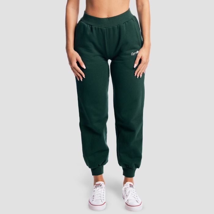 Women‘s GymBabe Sweatpants Forest - GymBeam L