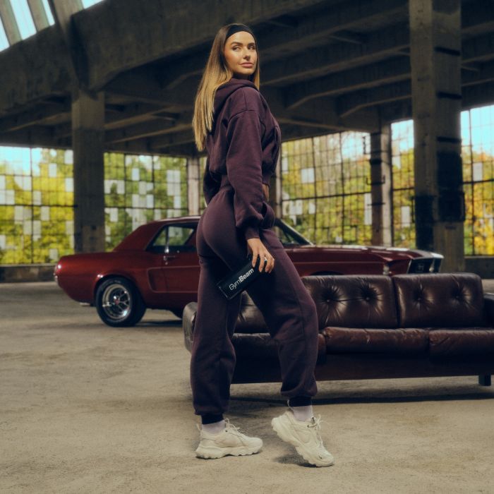 Women‘s Base Zip Up Hoodie Eclipse - GymBeam S