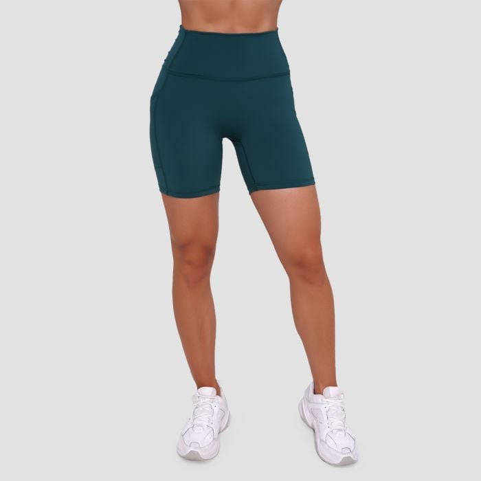 Women‘s Ignite Shorts Dark Green - GymBeam S