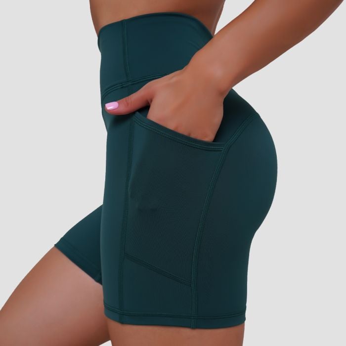 Women‘s Ignite Shorts Dark Green - GymBeam S
