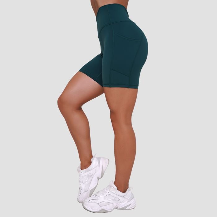 Women‘s Ignite Shorts Dark Green - GymBeam S