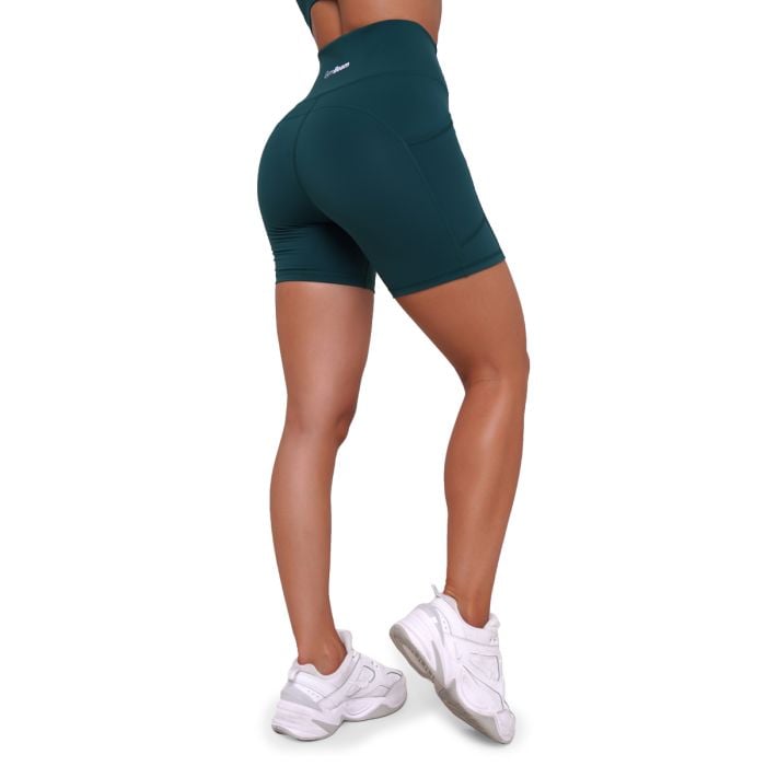Women‘s Ignite Shorts Dark Green - GymBeam S