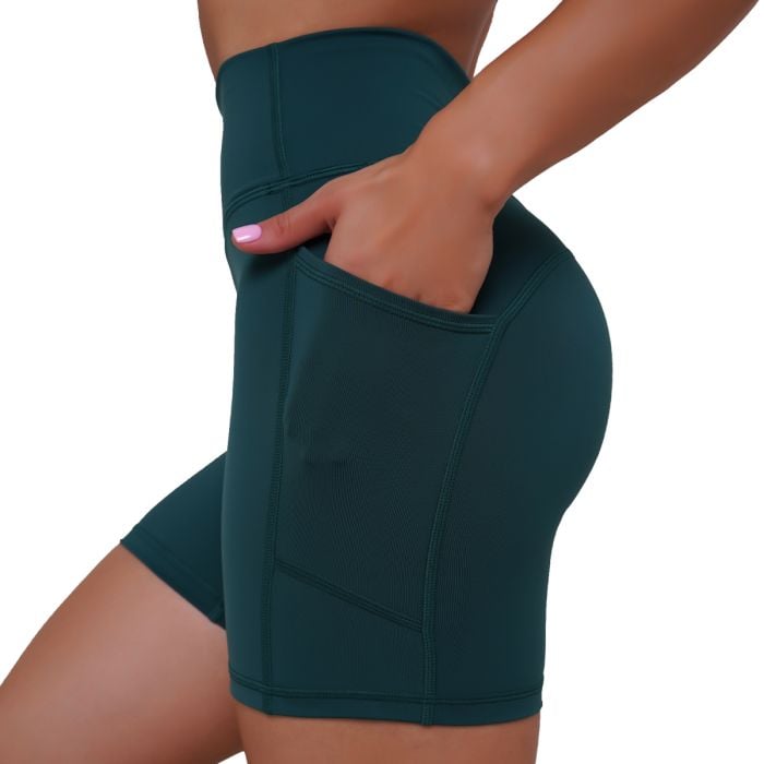 Women‘s Ignite Shorts Dark Green - GymBeam S