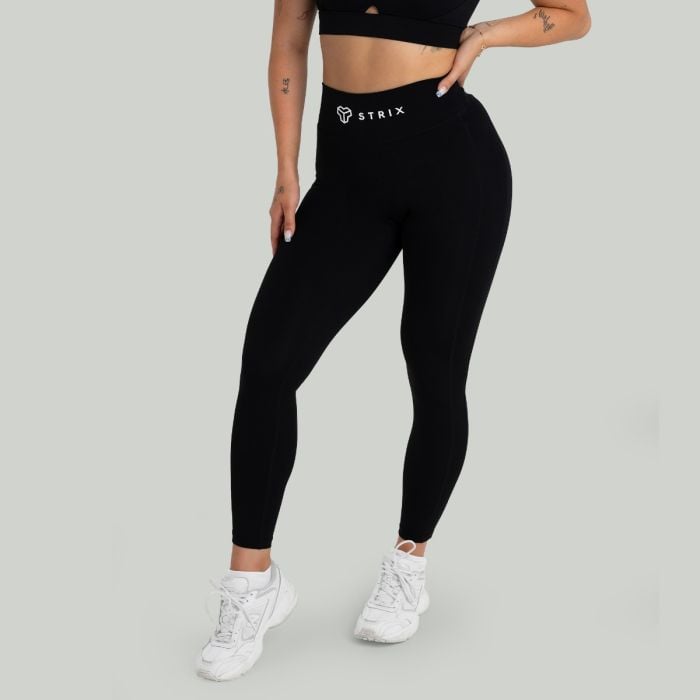 Women‘s Leggings Black - STRIX L
