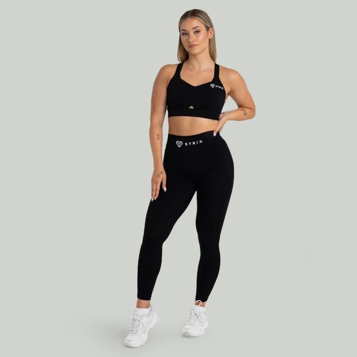 Women‘s Leggings Black - STRIX L