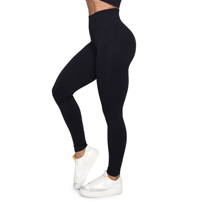 Women‘s Lift Seamless Leggings Black - GymBeam XS