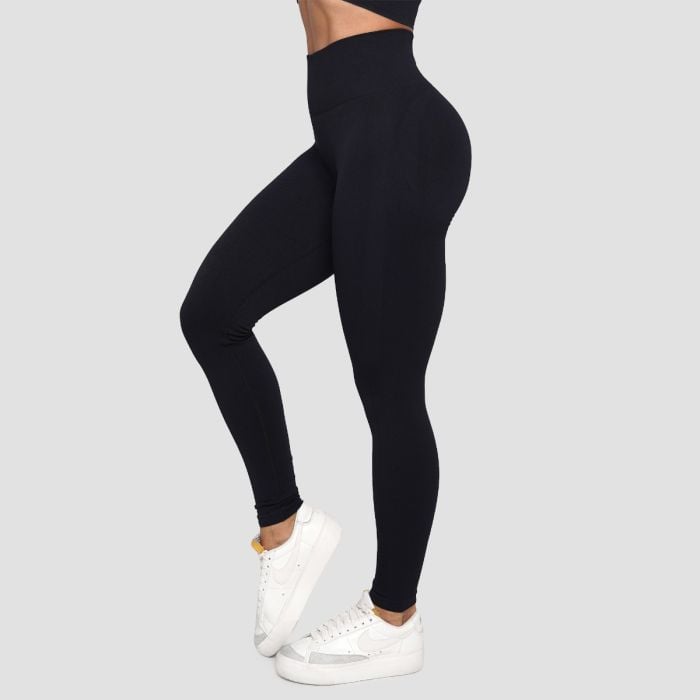Women‘s Lift Seamless Leggings Black - GymBeam XS
