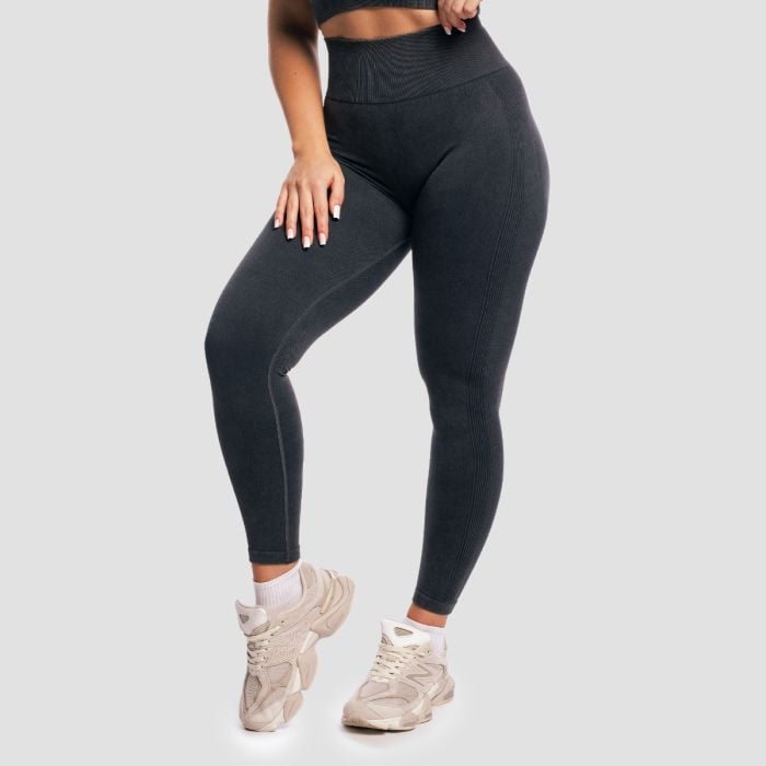 Women‘s Lift Seamless Leggings Coal - GymBeam XS