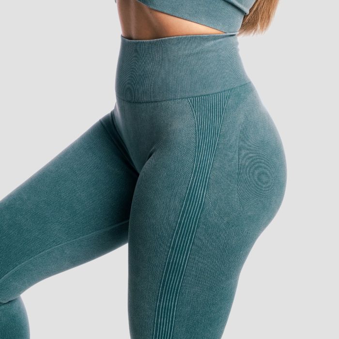 Women‘s Lift Seamless Leggings Petrol - GymBeam M