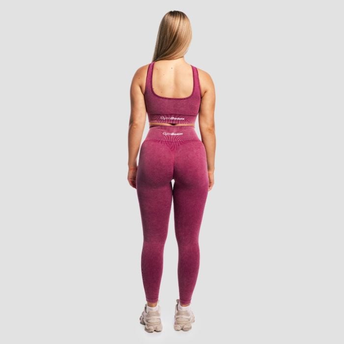 Women‘s Lift Seamless Leggings Plum - GymBeam S