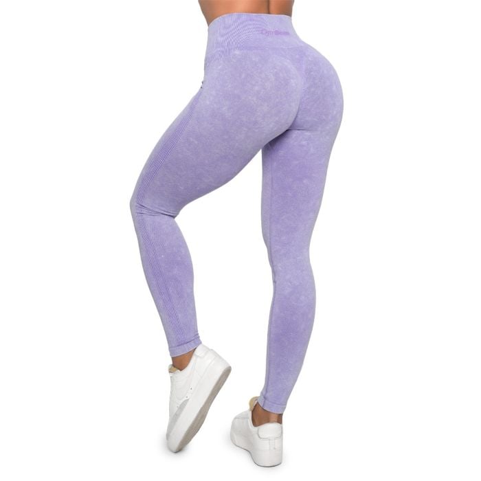 Women‘s Lift Seamless Leggings Violet - GymBeam XL