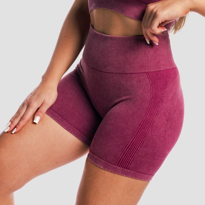 Women‘s Lift Seamless Shorts Plum - GymBeam XS
