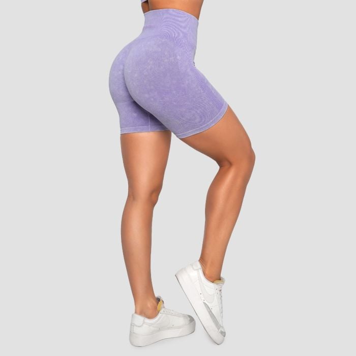 Women‘s Lift Seamless Shorts Violet - GymBeam L