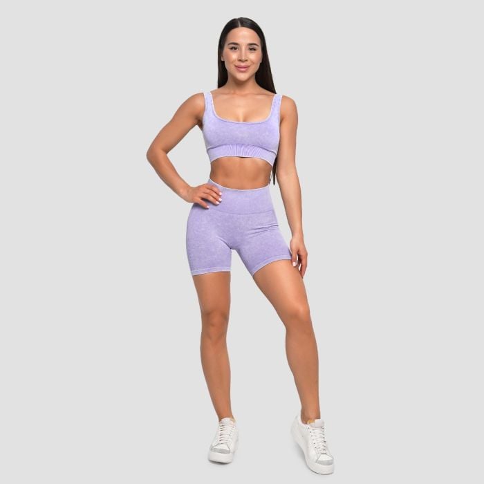 Women‘s Lift Seamless Shorts Violet - GymBeam L
